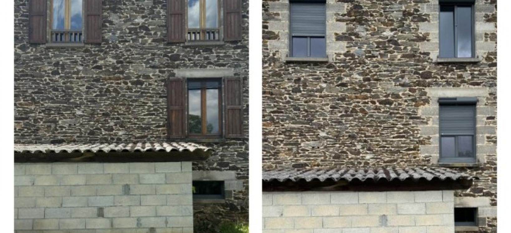 Menuiseries, porte de garage, moustiquaire et volets roulant à Saint-Constant (CANTAL)